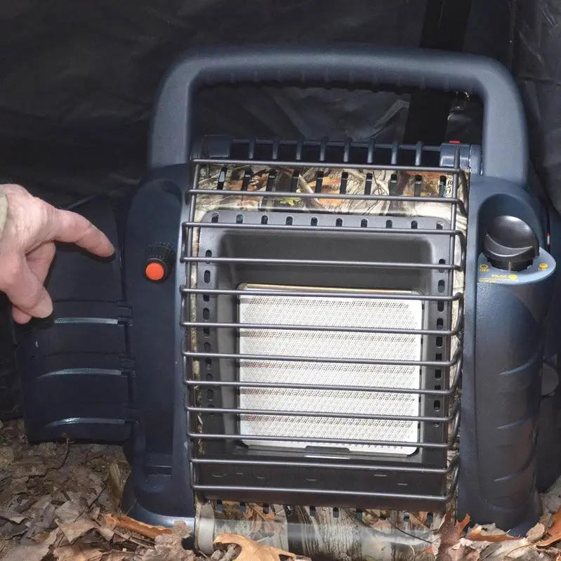 Mr. Heater Hunting Buddy Camo Propane Heater – 12,000 BTU Portable Outdoor Heating Unit