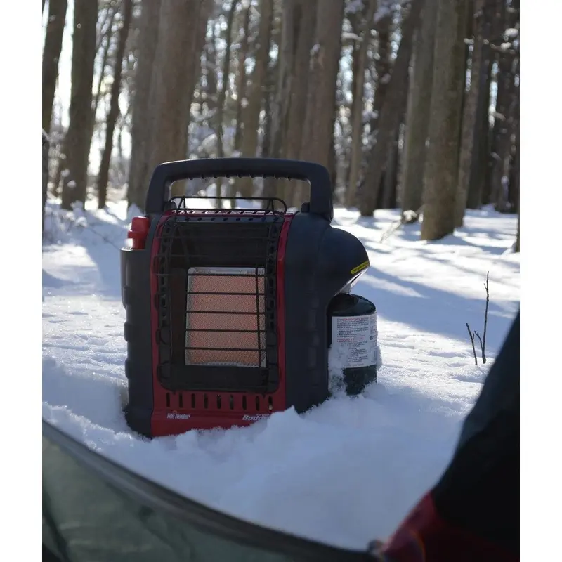 Mr. Heater Portable Buddy Propane Heater – 9000 BTU Indoor/Outdoor Unit, Compact Design & Made in USA