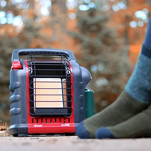 Mr. Heater Portable Radiant Propane Heater – Indoor-Certified 4000–9000 BTU Warmth for Garages and Workspaces