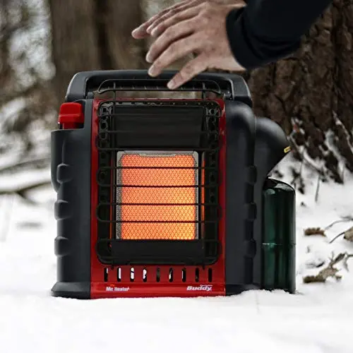 Mr. Heater Portable Radiant Propane Heater – Indoor-Certified 4000–9000 BTU Warmth for Garages and Workspaces