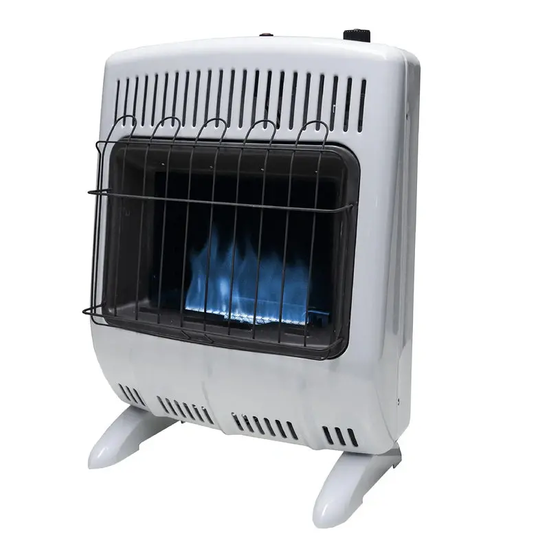 Mr. Heater Vent-Free Blue Flame Propane Heater – 20,000 BTU Indoor Supplemental Heating Solution