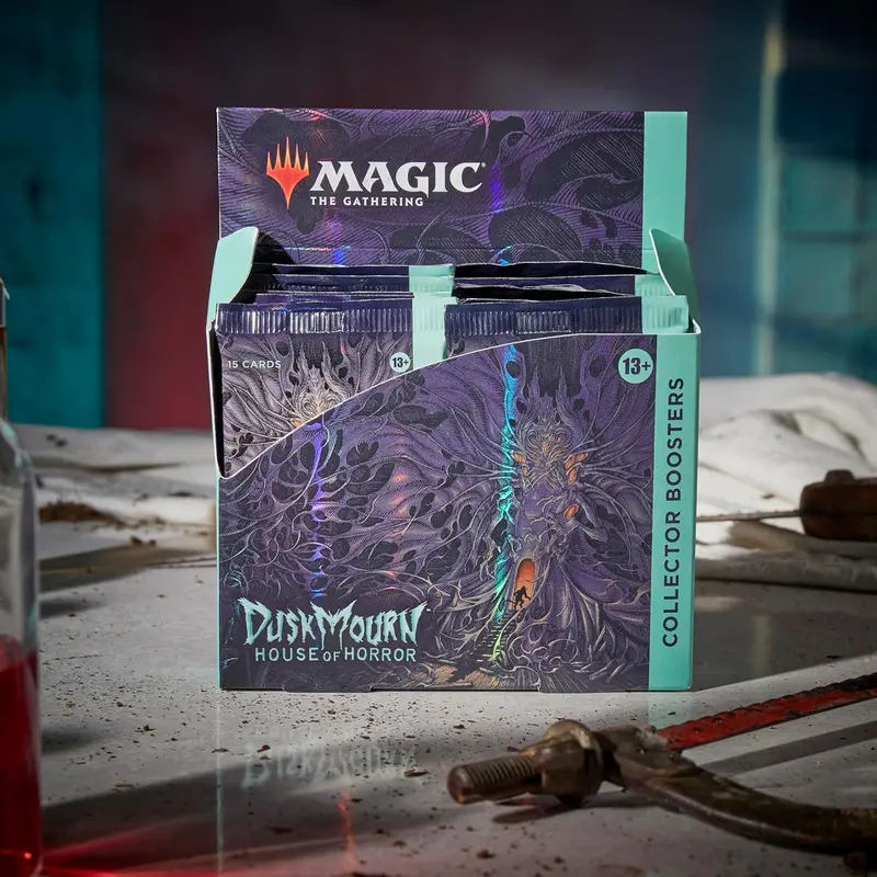 MTG Duskmourn: House of Horror Collector Booster Box – Limited-Edition Magic Set