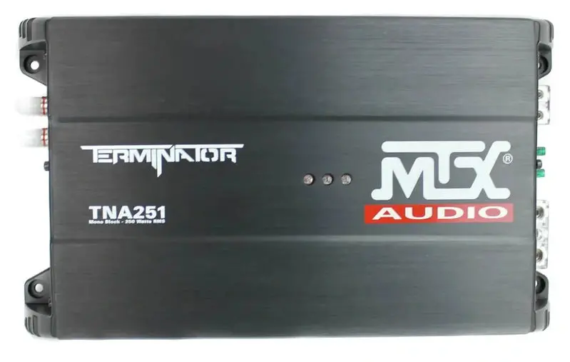 MTX 12" Dual-Voice-Coil Car Subwoofer Package – Complete System with Enclosed Box, Amp & QPower Wiring Kit