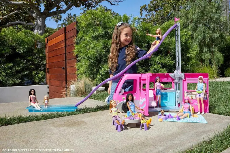 Multi-Activity Outdoor Playset – Includes Slide, Toy Vehicles, Sand or Water Pool, and Play Furniture