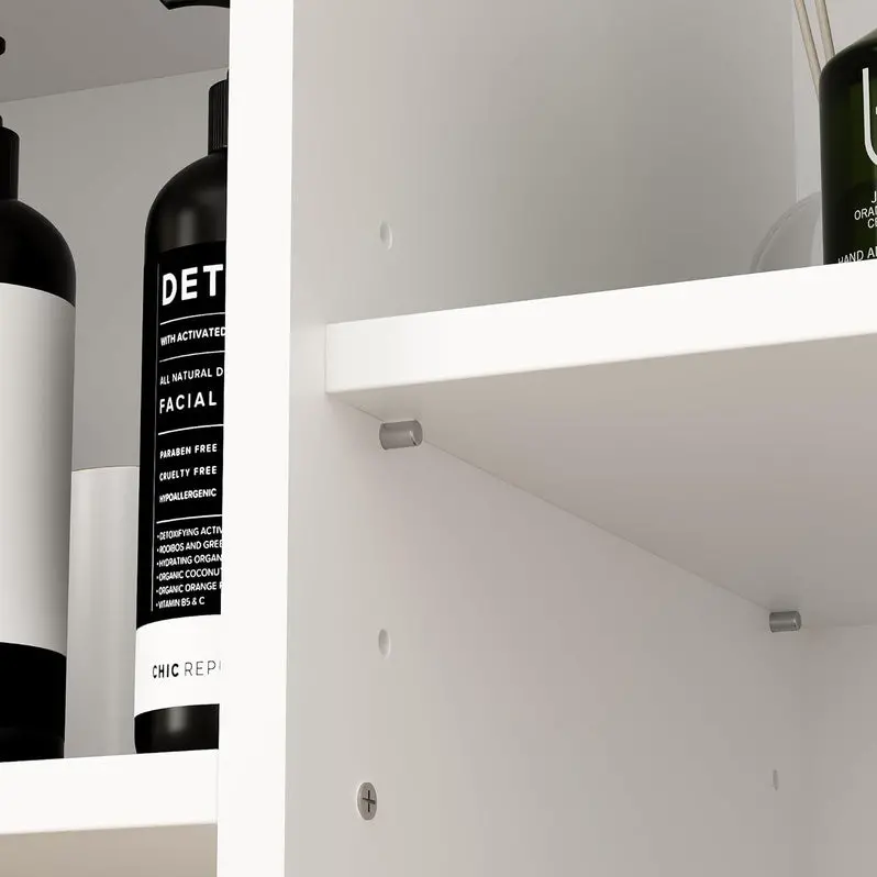 Multi-Functional Storage Cabinet – Laundry Bin Integration, Open Shelving, and Stylish Home Organization Unit