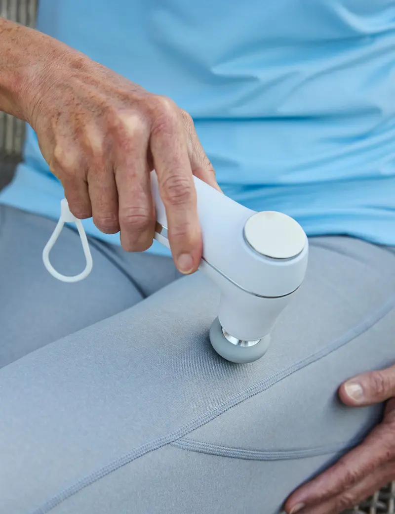 MyoLite – Lightweight Cordless Percussion Massage Gun for Travel and Recovery