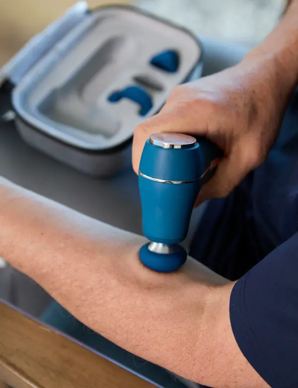 MyoLite – Lightweight Cordless Percussion Massage Gun for Travel and Recovery