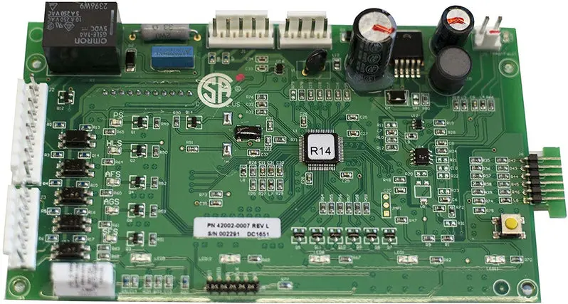 NA/LP Series Pool and Spa Heater Control Board Kit – Replacement Model 42002-0007S