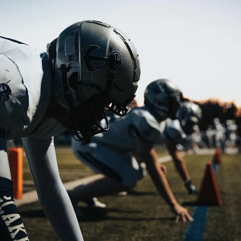 NCAA-Approved Varsity Football Helmets – Certified Protective Headgear for Collegiate Play