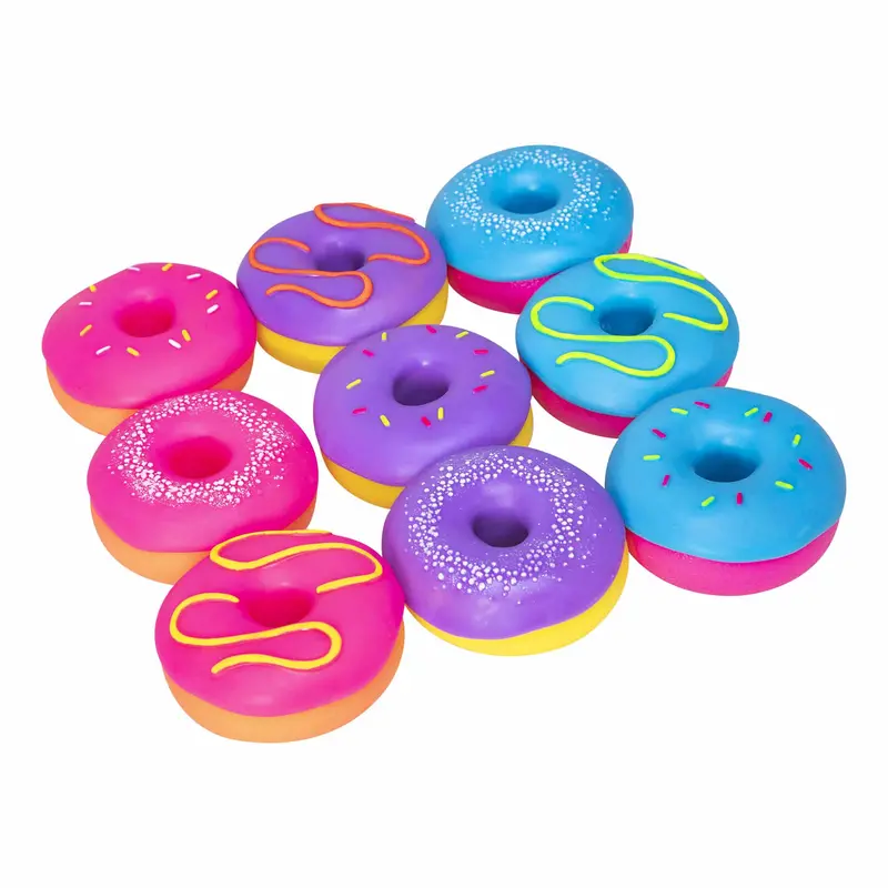 NeeDoh Dohnuts – Chew-Resistant Squishy Ring Toys for Sensory Use