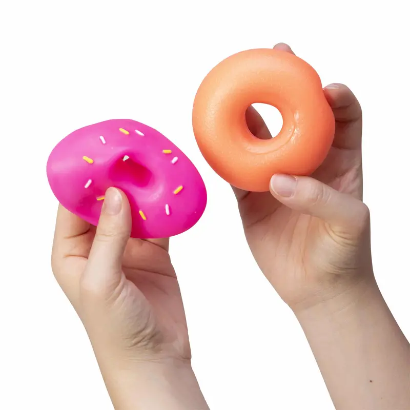 NeeDoh Dohnuts – Chew-Resistant Squishy Ring Toys for Sensory Use