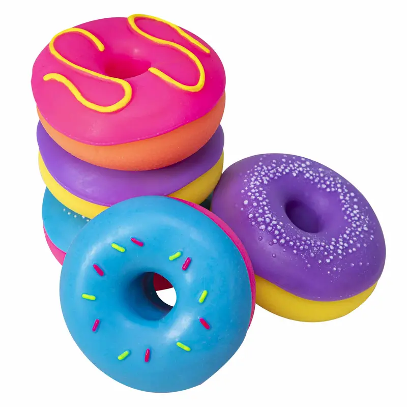 NeeDoh Dohnuts – Chew-Resistant Squishy Ring Toys for Sensory Use