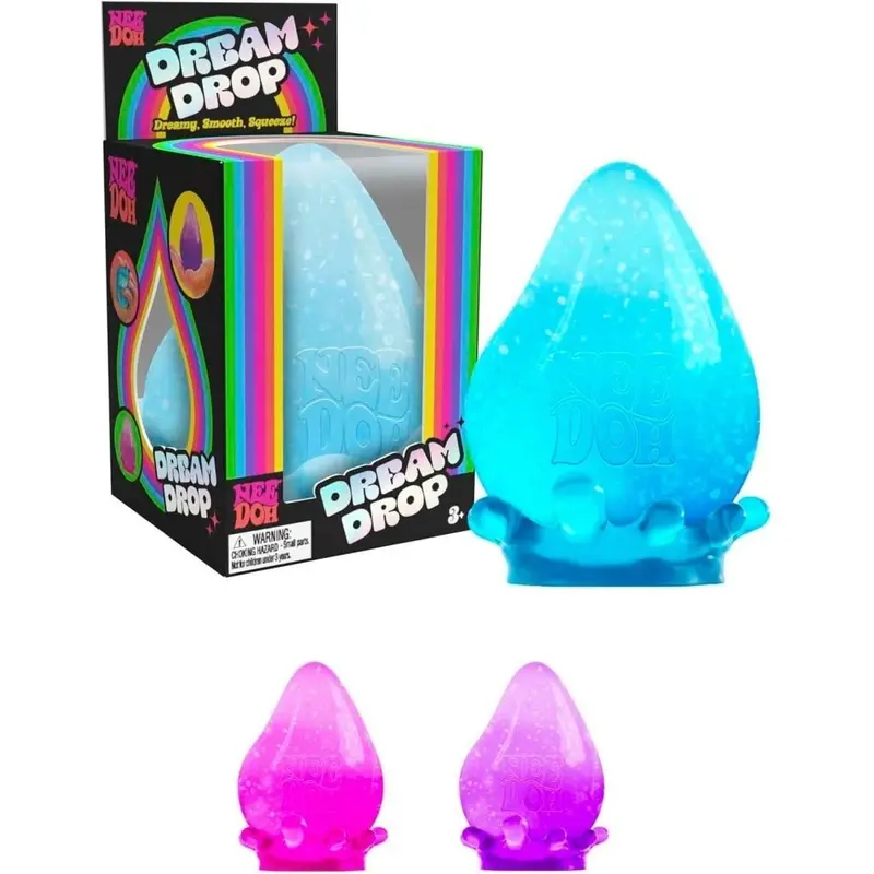 NeeDoh Dream Drop – Smooth-Touch Sensory Ball Pack (3 Count)