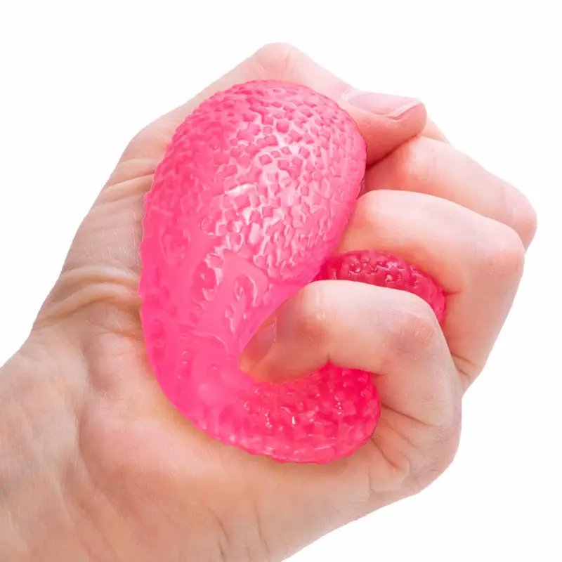 NeeDoh Gumdrop Squeeze Ball – Textured 2.5-Inch Sensory Fidget Toy