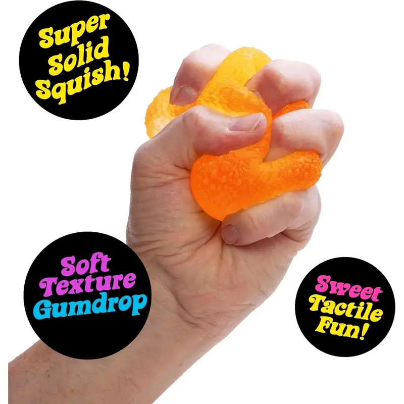 NeeDoh Gumdrop – Textured 2.5-Inch Sensory Squeeze Ball