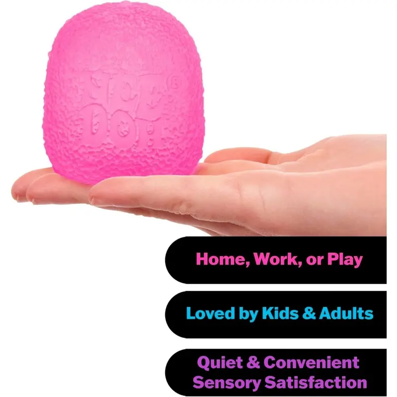 NeeDoh Gumdrop – Textured 2.5-Inch Sensory Squeeze Ball