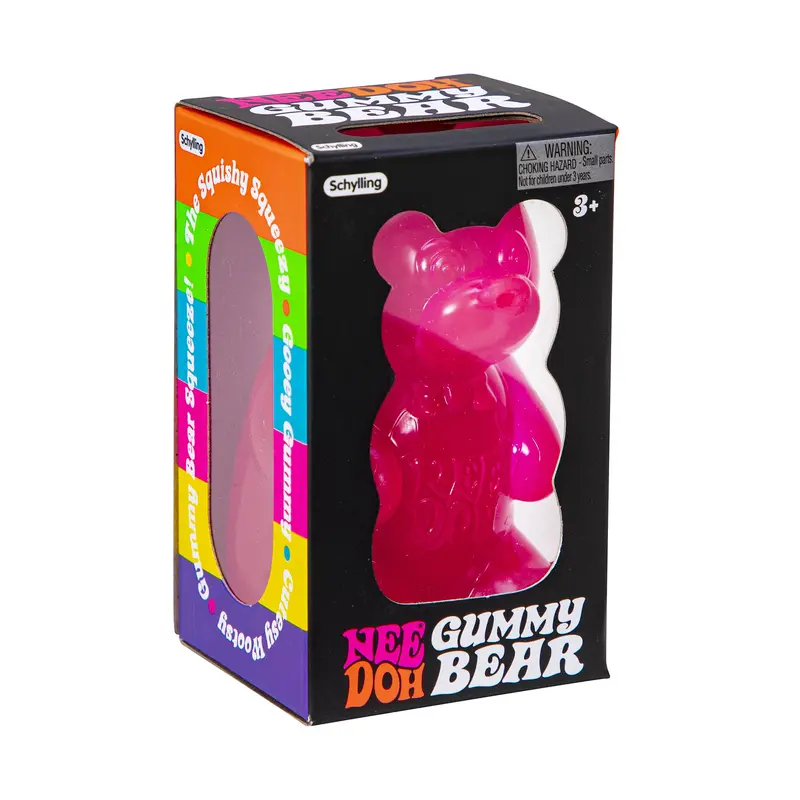 NeeDoh Gummy Bear Sensory Squeeze Toy – Chewy Texture Stress Reliever