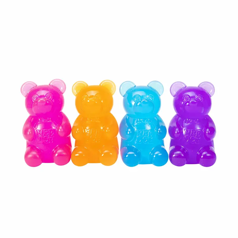 NeeDoh Gummy Bear Sensory Squeeze Toy – Chewy Texture Stress Reliever
