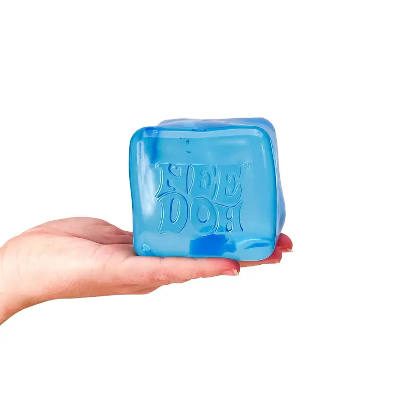 NeeDoh Nice Berg Oversized Squish Cube – Extra-Large Calming Sensory Toy