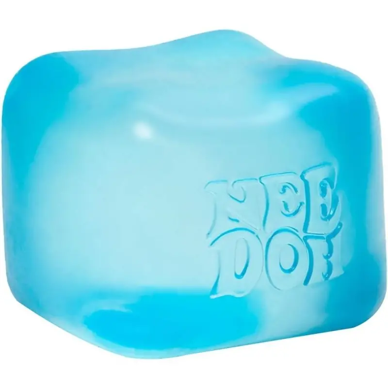NeeDoh Nice Cube – Compact 2.25-Inch Solid Squish Toy for Hands-On Relief