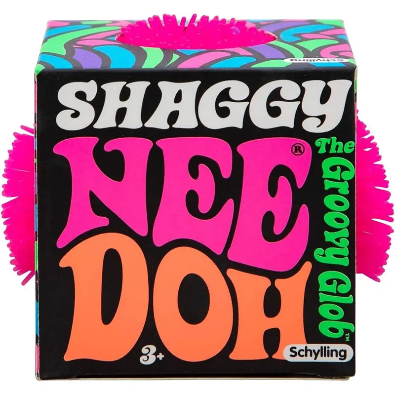 NeeDoh Shaggy Ball – Neon-Finished Fuzzy Sensory Ball Trio 2