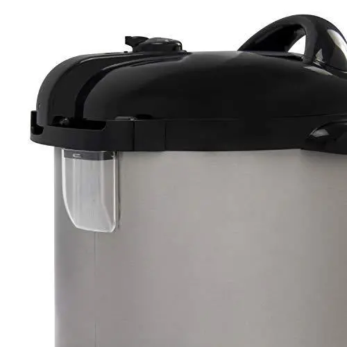 NESCO NPC-9 Smart Pressure Canner – 9.5-Quart Stainless Steel Unit with Digital Interface and Multi-Function Cooking Modes
