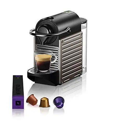 Nespresso Pixie by Breville Espresso Machine — Titanium-Finished Compact Brewing System