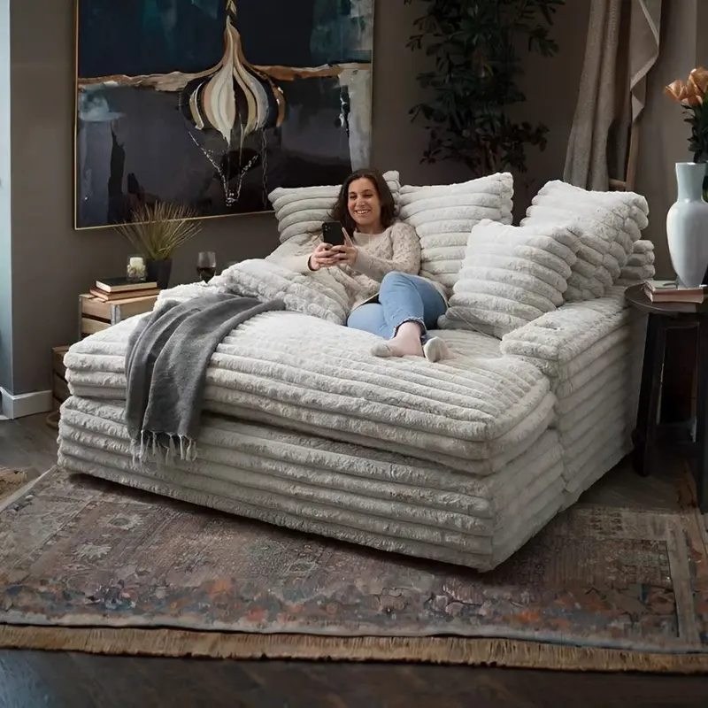 Nestle Power-Recline Lounge – Motorized Recliner Featuring Integrated Drink Holders and Dual Fast-Charging USB Ports