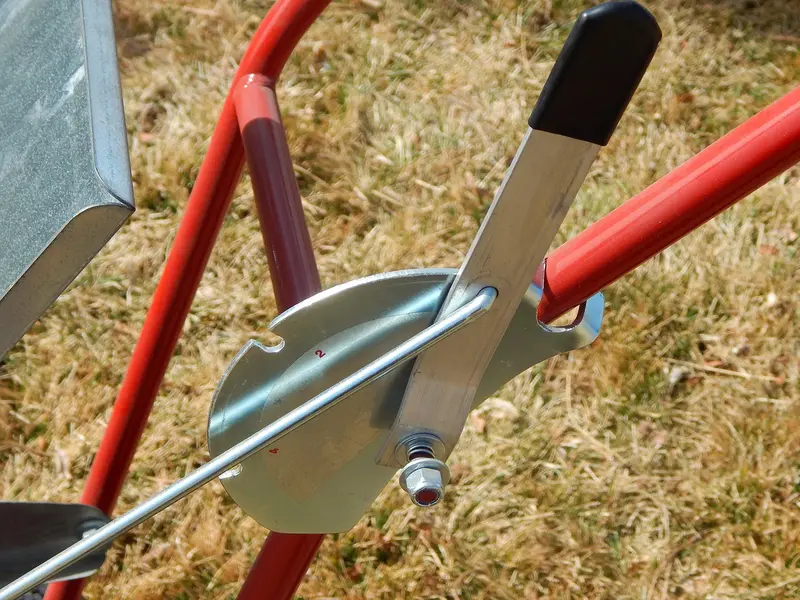 Newstripe NewLiner HD Field Line Marker – Galvanized Steel Dry-Line Applicator for Sports Fields and Events (2" or 4" Width)