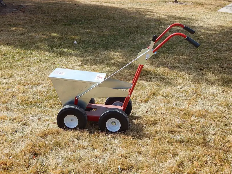 Newstripe NewLiner HD Field Line Marker – Galvanized Steel Dry-Line Applicator for Sports Fields and Events (2" or 4" Width)