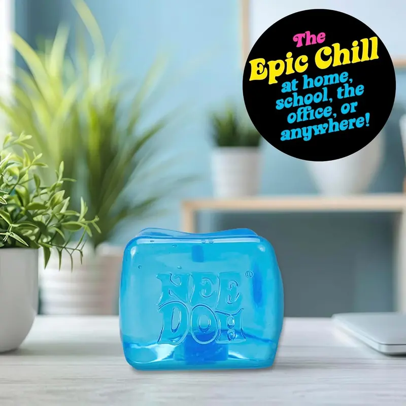 Nice Berg Square Sensory Tool in Blue – Calming Tactile Aid for Children Ages 3 and Up