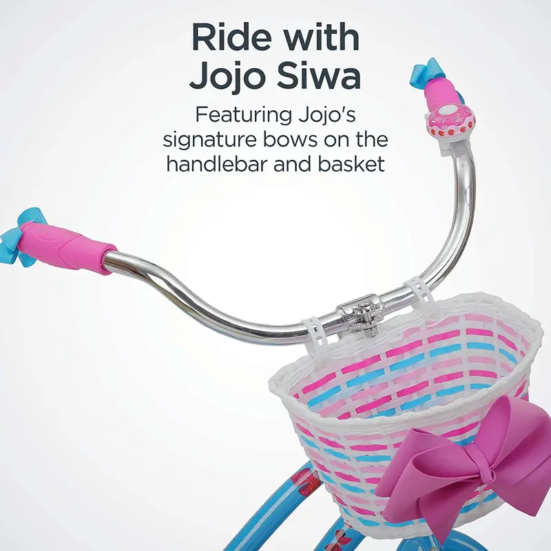 Nickelodeon JoJo Siwa 20-Inch Cruiser Bike – Light Blue and Pink Youth Bicycle for Girls 2