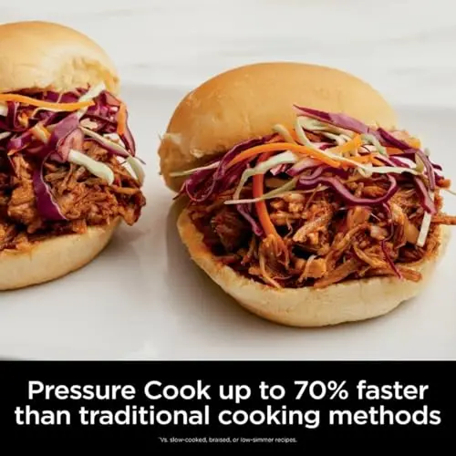 Ninja Foodi OS300 10-in-1 Pressure Cooker Air Fryer – 6.5-Quart Stainless Steel Smart Multicooker