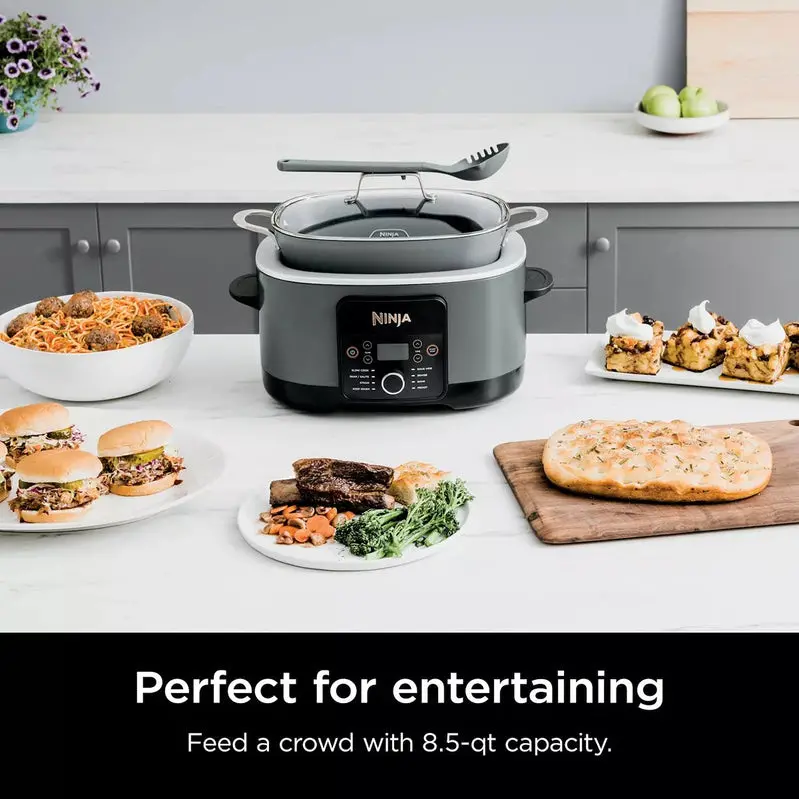 Ninja Foodi PossibleCooker PRO – 8.5-Quart Smart Multi-Cooker with Pressure, Steam, Slow Cook, Sear, and More