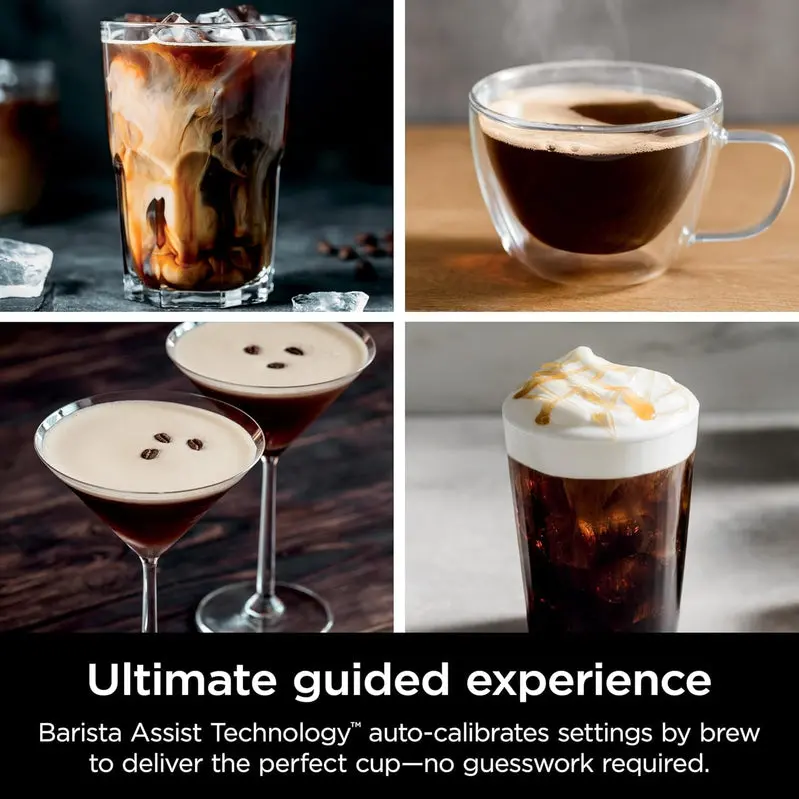Ninja Luxe Café ES601 Espresso and Drip Coffee Maker – Dual-Brew Technology for Barista-Quality Drinks