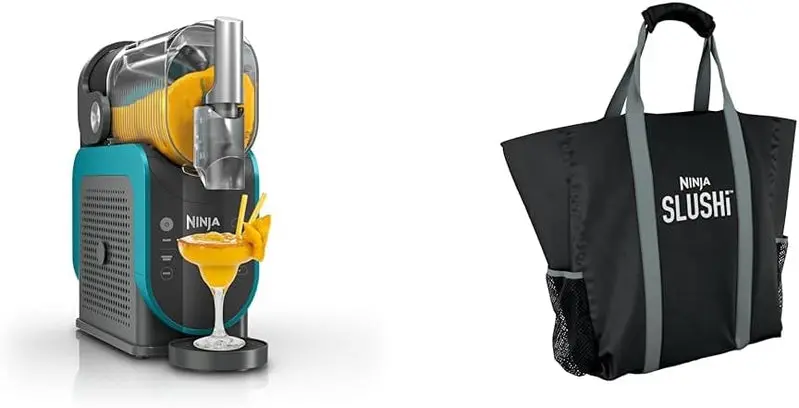 Ninja SLUSHi Professional Frozen Drink Maker – 88 oz RapidChill Technology with Five Customizable Programs for Margaritas, Frappés, and More
