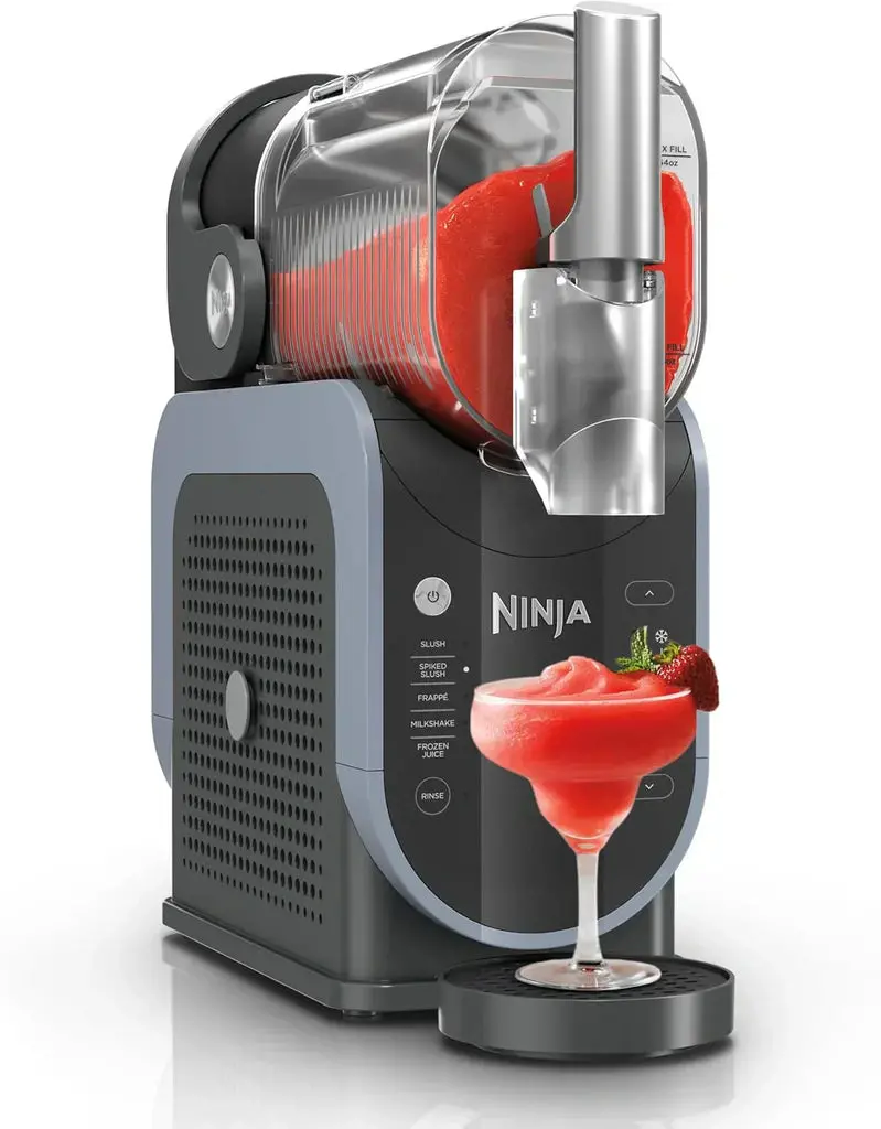 Ninja SLUSHi Professional Frozen Drink Maker – 88 oz RapidChill Technology with Five Customizable Programs for Margaritas, Frappés, and More