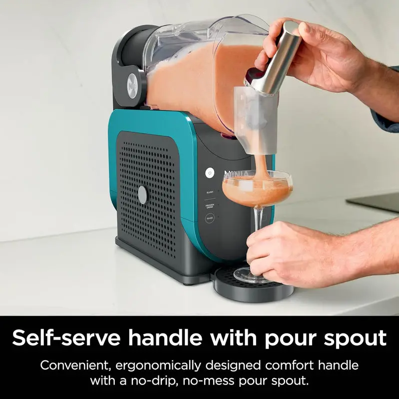 Ninja SLUSHi RapidChill Frozen Beverage Maker – Fast-Cooling Slushie Machine with Sleek Black Housing