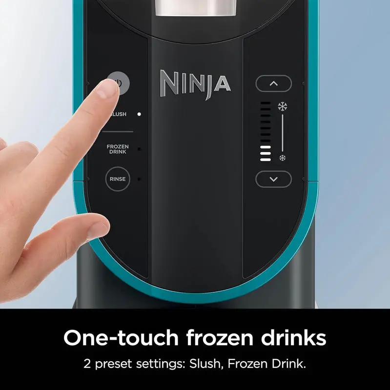 Ninja SLUSHi RapidChill Frozen Beverage Maker – Fast-Cooling Slushie Machine with Sleek Black Housing