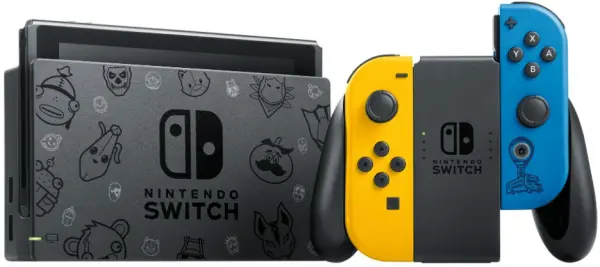 Nintendo Switch Wildcat Edition Bundle: Themed Joy-Cons + 2000 V-Bucks