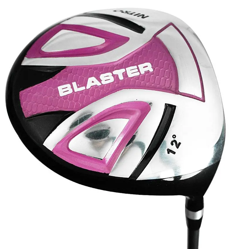 Nitro Golf 13-Piece Ladies’ Right-Handed Complete Set Featuring Stand Bag and Beginner-Friendly Clubs
