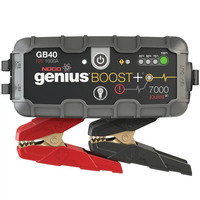 NOCO Boost Plus GB40 Portable Lithium Jump Starter – 1000A Peak Power for Gas and Diesel Engines (Up to 6L/3L)
