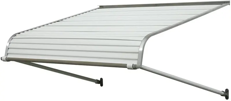NuImage 2500-Series Aluminum Door Canopy – Durable Weather-Resistant Overhang with Reinforced Support Arms