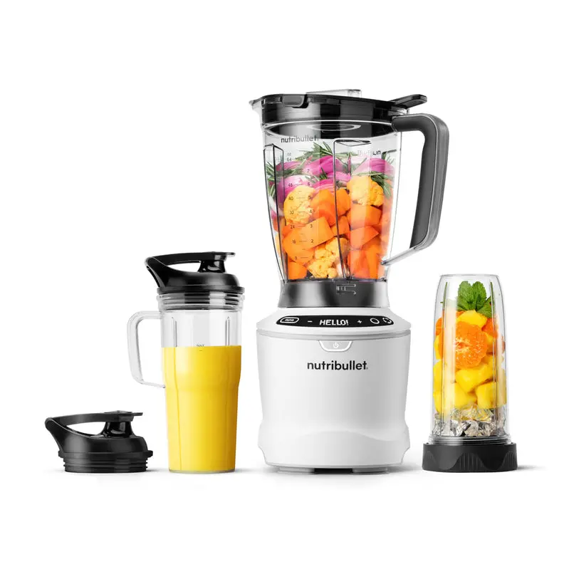 nutribullet SmartSense Blender System – 1400W Precision Motor, Gunmetal Finish, Intelligent Blending Technology