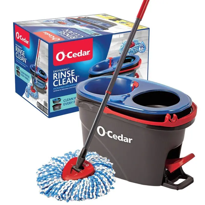 O-Cedar RinseClean Spin Mop and Bucket System – Model 168534