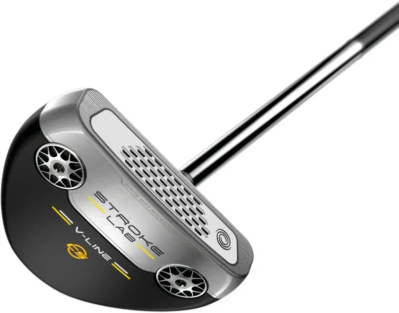 Odyssey Stroke Lab V-Line CS Golf Putter – Multi-Material Shaft Technology, Microhinge Star Insert, Precision-Milled Head Geometry