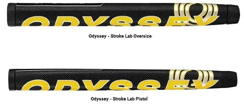 Odyssey Stroke Lab V-Line CS Golf Putter – Multi-Material Shaft Technology, Microhinge Star Insert, Precision-Milled Head Geometry
