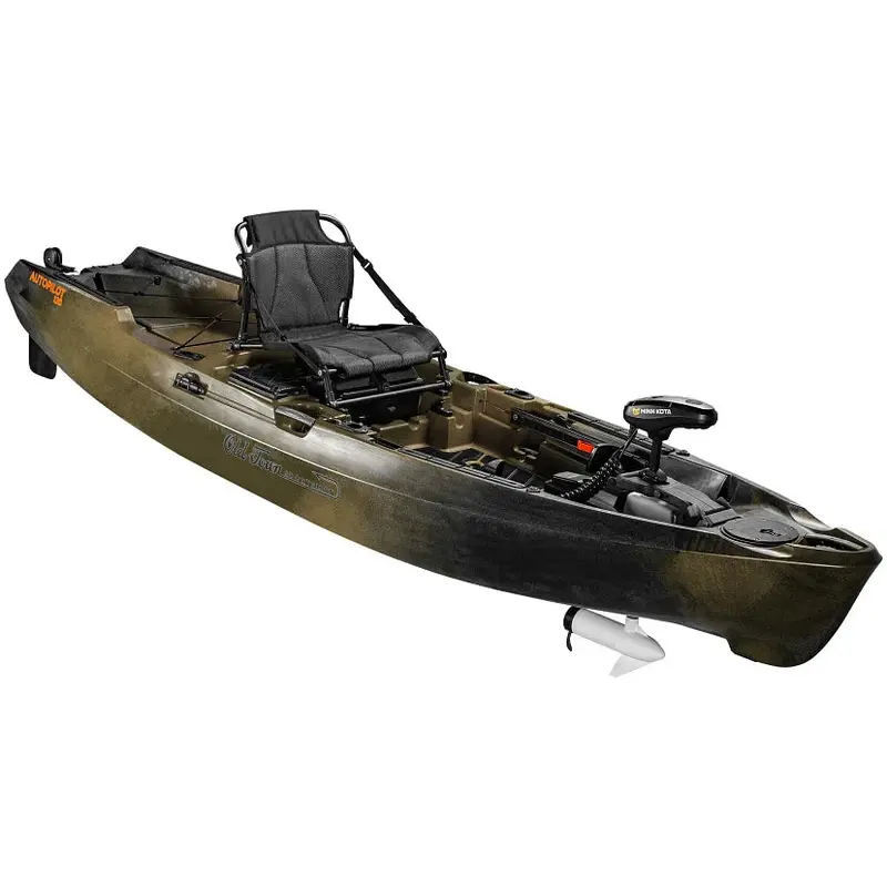 Old Town AutoPilot 120 Fishing Kayak – 12-Foot Electric Motor-Enabled Platform for Serious Anglers
