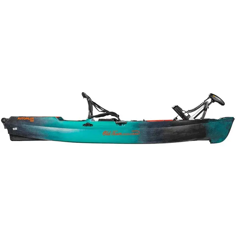 Old Town Sportsman AutoPilot 120 Angling Kayak – 12 ft Motor-Ready Hull with Seamless Minn Kota Compatibility