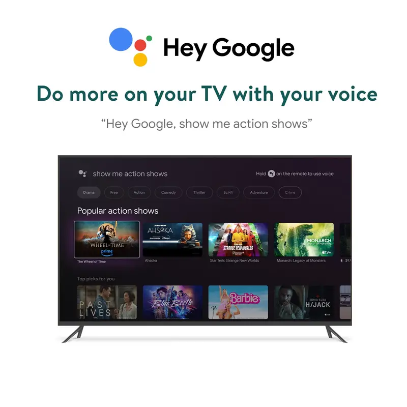 Onn. 4K Pro Streaming Device — Google TV Hub with Dolby Vision, Atmos, and Wi-Fi 6 Support